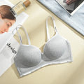 Women Lingerie FINETOO Women Underwear Small Chest Sexy Push Up Lingerie Seamless Bra for Women Comfortable Everyday Bra Thick Bralette 32-38AB
