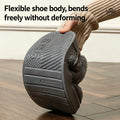 Winter Warm Slippers Women Men Thick Plush Platform EVA Shoes Silent Non-Slip Outdoor Indoor House Slides Cozy Bedroom Mules