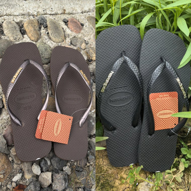 Slippers Havaianas Flip Flops for Summer Rubber Flip-flops Rubber Soft and Comfortable Travel Slippers Indoor and Outdoor Anti-slip Shoes