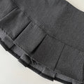 Low Waist Mini Skirt Y2K Black Low Rise Pleated Skort with Bulit-in Shorts Micro Miniskirt Women Teenage Girls Sweet Outfit