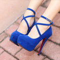 Comemore Red Black Black High Heel Stiletto Ladies Dress Pumps Fashion 2023 Ladies Party Platform Sandals Women's Scarpins Shoes