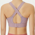 Yoga Wear Fixed Pad Sports Bra Adjust Beauty Back Yoga Underwear Comfortable Breathable Training Fitness Bra Women
