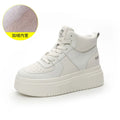 7.5cm Elevated Heel Women's Shoes Lightweight Elegant Thick Bottom Casual Shoes Dad Sneakers Spring Summer Autumn Fashion Trend