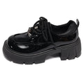 2026 Loafers Women Shoes New in Fashion Luxury Designer Thick-soled Relaxation Women Shoes Black Big Size Shoes 7657