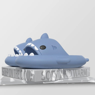 2024 New Summer Shark Slippers Women Slides Men Bathroom Flip Flops Home Anti-Skid Flat Shoes Outdoor Beach Kids Funny Sandals