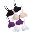 Sexy Womens Lingerie with a Deep U-neck Ecmln Push-up, U-shaped Bra, Sexy Bras, Underwear with a Cut on the Back, Underwear