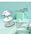 YHB Bright Series Dazzling Nonhotfix 16cut Golden Flatback Hotfix Rhinestones For Shoes Bags Garment SS16 SS20 SS30