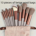 13pcs Beauty and Makeup Set Including Makeup Brush Makeup Tool Combination Suitable for Makeup