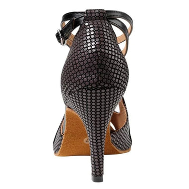 Latin Dance Shoes Women's Salsa Tango Ballroom Party High Heeled Women's Shoes Black Summer Sandals Dance Sneakers