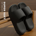 YNPO Unisex Bathroom Slippers Cloud Cushion Slides Summer Flat Sandals Thick Platform Shoes Indoor Non-Slip Couple Flip Flops