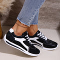 2025 Spring New Women Sneakers Comfortable Outdoor Fashion Versatile Flat Casual Sneakers Lace Up Women Sports Shoes Plus Size