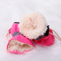 4pcs Dog Shoes Outdoor Anti-Slip Waterproof Rain Boots Winter Puppy Socks Warmth Soft Breathable Shoes Pet Accessories
