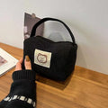 HomefishCosmetic Bags for Plush Cute Handbag Summer Fashion Soft Comfortable Large Capacity Trendy Handbag for Women With Handle