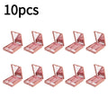 Brushes Small Complete Function Cosmetic Brushes Kit With Case And Mirror 5pcs Travel Size Makeup Brushes Set Mini Makeup