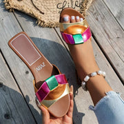 New Summer Designer Women'S Solid Color Fashion Slippers Zapatos De Mujer Women'S Shoes Slippers Women Slippers Women Shoes