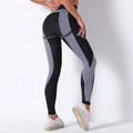 High Stretch Seamless Quick Drying Woman Yoga Pants Peach Buttocks Push Up Women Leggings Stripe Running Pants