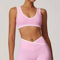 Women Sports Bra High Strength Sports Bra Tank Gym Top Fitness Vest Women Running Shockproof Yoga Bra Stretch Push Up Workout Women's Underwear