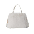 Women Faux Fox Fur Plush Shoulder Bag New Winter Fluffy Crossbody Bag Fashion Versatile Daily Handbag