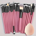 Makeup Set Eye Shadow Brush Makeup Brush Set 20Pcs Kit Soft Fluffy Eye Shadow Brushes Cosmetic Foundation Powder Highlighter Blending Beauty Tool Beginners