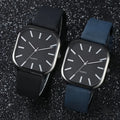 Women Watch Soft Leather Strap New Arrived Simple Square Quartz Wristwatch Fashion Exquisite Casual Watches Unisex Clock Relojes