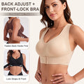 Women's Jelly Sports Bra Full Cup Breathable Posture Correcting Anti-Sagging Lifting Soft Support Yoga Daily Underwear