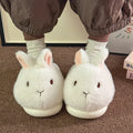 Fashion Winter Collection Cute Rabbit Shaped Women Slippers Soft and Warm Home Shoes Comfortable Fuzzy Thick Shoes for Women