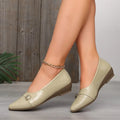 New Simple Round Toe Soft Soled Women's Flats and Loafers 2026 Fashion Solid Comfort Lightweight Walking Women Shoe Сабо Женские