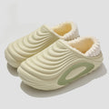 Waterproof EVA Women Slippers Thick Non-Slip Platform Winter Warm Comfortable Non-slip Couple House Shoes for Indoor Outdoor