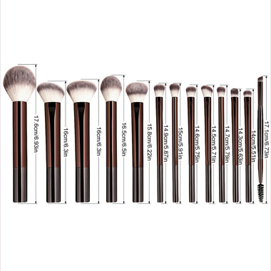 Makeup Set Brush 13PCS Makeup Brush Set Foundation Concealer Powder Eyeshadow Blush Brush Kabuki Blending Cosmetic Beauty Tool for Face