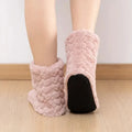 2026 Winter Adult Thick Warm Floor Shoes High Tube Non-Slip Indoor Cotton Shoes Plush Home Slippers Shoes Men And Women