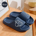 New Summer Women Slippers Bath Thick Platform Non-Slip Home Cat Cartoon Flip Flops Beach Sandals Ladies Slides Indoor Outdoor
