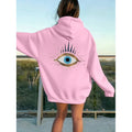 Oversized Streetwear Hoodie Halloween Gifts Mystic Eye Print Fall Clothes Autumn Winter Daily Wear Gift For Her