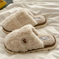 Winter Plush Couple Slippers for Men & Women Ultra Soft Memory Foam Cloud Comfort Non-Slip Thick Sole Indoor/Outdoor House Shoes