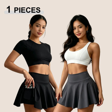 Women's Solid Color High Waist Loungewear Skirt Summer Breathable Sexual Interest Mini Skirt Ladies Quick Dry Comfortable Skirts