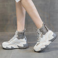 New Womens Shoes Trend High Top Chunky Sneakers for Woman Exquisite Plush Keep Warm Winter Shoes Designer Shoes Zapatos De Mujer