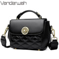 Clutch Handle Elegant Handbag High Quality Leather Hand Bags For Women Ladies Shoulder Crossbody Bag High Quality Casual Tote