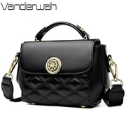 Clutch Handle Elegant Handbag High Quality Leather Hand Bags For Women Ladies Shoulder Crossbody Bag High Quality Casual Tote