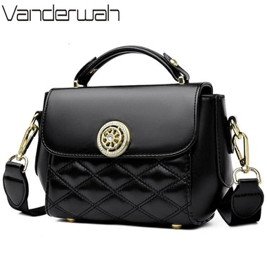 Clutch Handle Elegant Handbag High Quality Leather Hand Bags For Women Ladies Shoulder Crossbody Bag High Quality Casual Tote