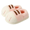 New Adorable Kitten Claw Slippers Women's Home Shoes Non Slip Furry Mules Female Fashion Warm Fluffy Slides Outdoor Cat Slippers
