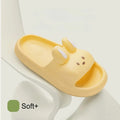 Home Slipper Female Women Rabbit Cute Cloud Sandals Summer Flip Flops Beach Slides Casual Room House Men Lightweight Flat Shoes