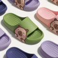 Cute Capybara Slippers Women Men 3.0CM Thick Sole Bathroom Shoes Soft EVA Non-Slip Shower Slides Indoor Home Casual Footwear