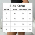 Women's Solid Color High Waist Loungewear Skirt Summer Breathable Sexual Interest Mini Skirt Ladies Quick Dry Comfortable Skirts