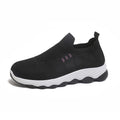 Women's Comfortable Knitted Sock Shoes, Breathable and Platform Sports Shoes, Lightweight Walking Shoes, Mother's Shoes