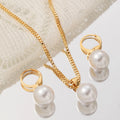 3 Pcs Jewelry Set Of Earring Pendant Necklace For Women Exquisite Fashion Wedding Gift