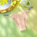 Victoria Secret Very Sexy Shine Script Thong Panty Women Lingerie Underwear Hot