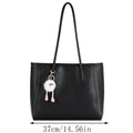 Large-Capacity Tote Bag for Women, Suitable for Autumn and Winter Commuting, Stylish and Versatile Shoulder Bag, Pu Large Handbag