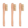 1-6Pcs Cleansing Face Brush Wooden Animal Hair Facial Deep Cleansing Massage Care Tool Face Washing Product Skin Care Brush
