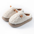 Women's Slippers House Women's Winter Slippers - Plush Fleece-Lined House Shoes, Warm Indoor/Outdoor Cotton Slippers with Non-Slip Sole