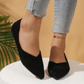 2026 Casual Breathable Pointed-toe Shoes for Women in Summer  Autumn Fashion Bag Head Comfortable Flat Shoes