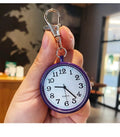 For Nurses Doctors Students Minimalist Watches Child Gift New Tiny Cute Quartz Pocket Watch with Keyring Men Women JJ3594